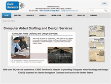 Tablet Screenshot of caddservicesinc.com